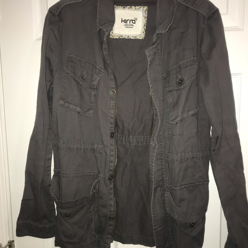 Grey Utility Jacket - Picture 2 of 3